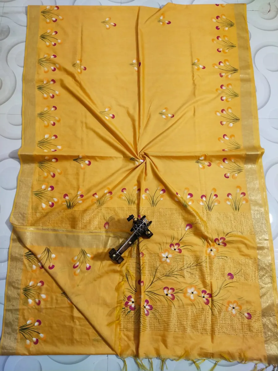 Lightweight Kota Silk Saree – Artisan Woven Elegance